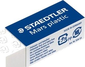 Staedtler Mars Plastic - Viskelær - 4 X 1.9 X 1.3 Cm - Polypropylen