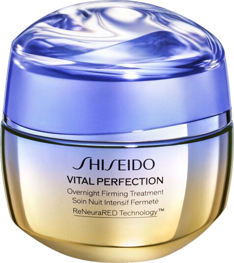 Shiseido Vital Perfection Oppstrammende Nattkrem 50ml Parabenfri for Moden Hud Shiseido Vital Perfection Oppstrammende Nattkrem 50ml Parabenfri for Moden Hud