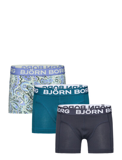 Björn Borg Cotton Stretch Boxer 3P Multi/patterned 110 116
