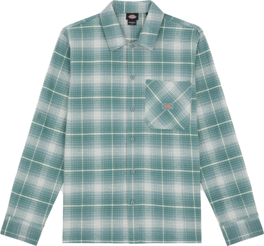 Dickies Men"s Forest Check Shirt Charcoal XXL Dickies Men"s Forest Check Shirt Charcoal XXL