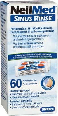 NeilMed Sinus Rinse Salt Refill – 60 porsjonsposer
