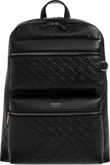 Ferragamo, Herre, Vesker, Svart, ONE SIZE,