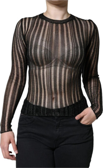Dolce & Gabbana Dame Strikkevarer Svart S,