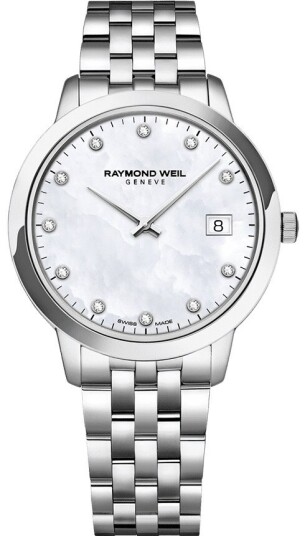 Raymond Weil Dameklokke 5385 ST 97081 Toccata Hvit/Stål Ø34 mm
