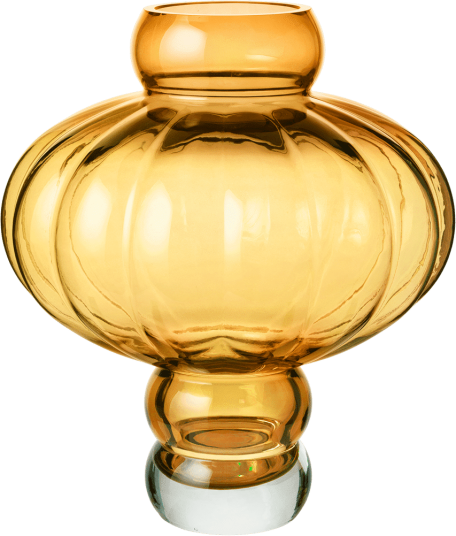 Louise Roe Balloon vase 40 cm Amber