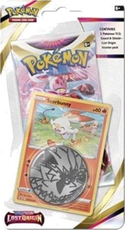 Pokemon Lost Origin: Scorbunny 1-Pack Blister