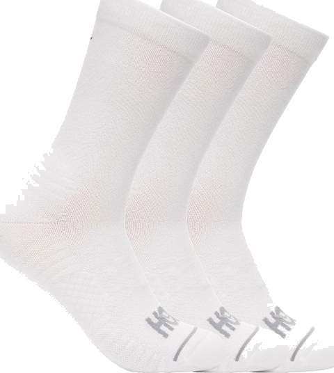 Hoka Crew Run Sock 3-Pack White/White/White 42 - 46