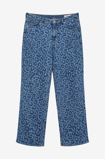 Vero Moda Curve   Jeans vmcTessa HR Wide Dnm Leo   Blå