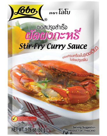 Lobo Stir Fry Curry Sauce 50 gram Thailand