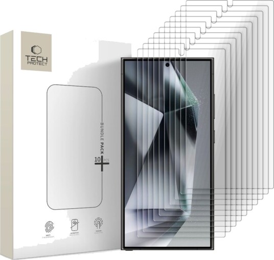Tech Protect Tempered Glass Bundle 10 pack for Samsung Galaxy S24