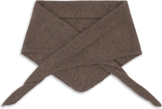 SUI AVA Small Triangle Scarf Brown 25X 80CM SUI AVA Small Triangle Scarf Brown 25X 80CM