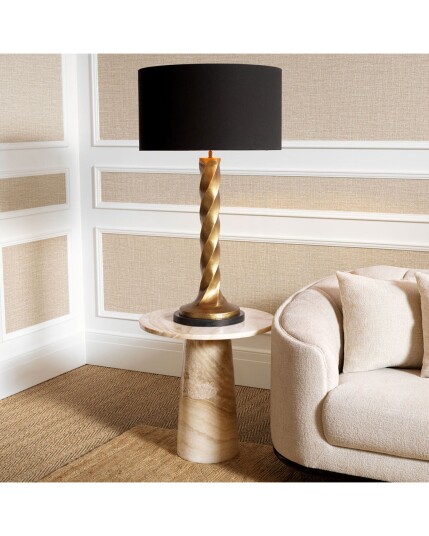 Terry Side Table Beige Terry Side Table Beige