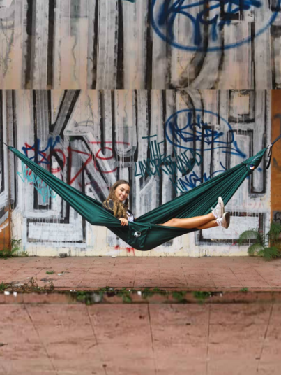 Ticket To The Moon Compact Hammock Grønn Grønn unisex