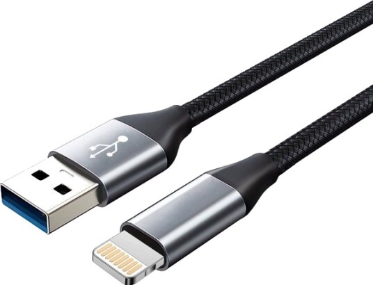 Usb-Kabel Montis Usb-A Til Lightning 2 M Svart Mt047 Usb-Kabel Montis Usb-A Til Lightning 2 M Svart Mt047