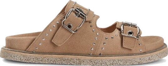 Laura Bellariva Sandal Velour Mou Laura Bellariva Sandal Velour Mou