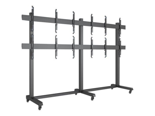 Multibrackets M Pro Series - vogn - for 3x2 videovegg - svart
