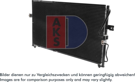 Kondensator, klimaanlegg AKS DASIS 512070N