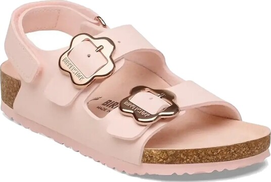 Birkenstock Milano As Kids Flower B. Bf Pink 29
