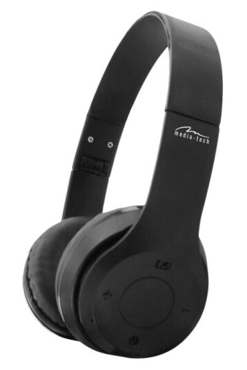 Media-Tech Epsilion Bt Mt3591 - Hodesett - Full Størrelse - Bluetooth - Trådløs, Kablet - 3,5 Mm Jakk