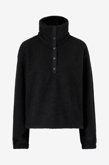 Aim'n Pullover Polar Fleece Long Sleeve Svart