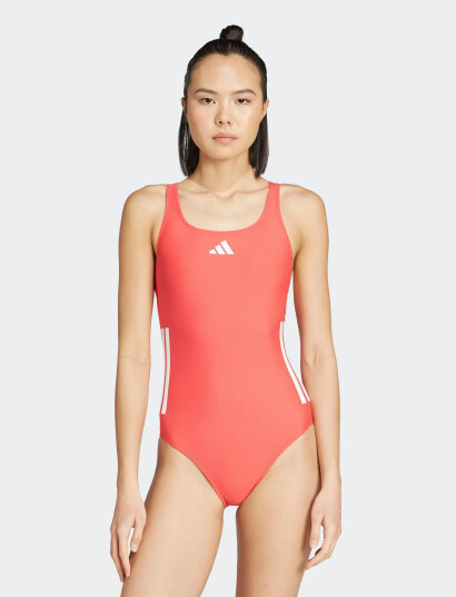 Adidas Sportswear 3S Bld Swimsuit Orange 32