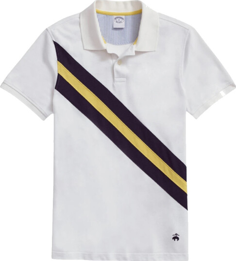Brooks Brothers Herre Topper Hvit S,