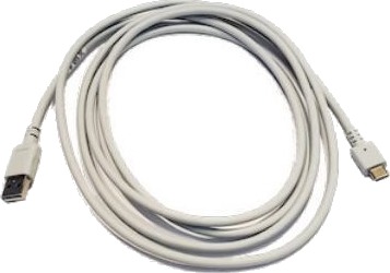 Zebra Usb-Kabel 24 Pin Usb-C Hann Til Usb Hann 2.1 M Hvit For P/N: Cr6080-Pc100fbww Zebra Usb-Kabel 24 Pin Usb-C Hann Til Usb Hann 2.1 M Hvit For P/N: Cr6080-Pc100fbww
