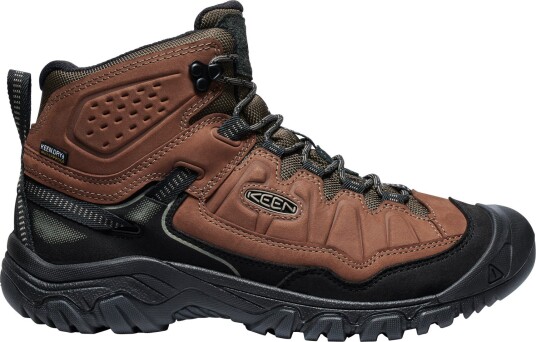 Keen Men's Targhee IV Waterproof Mid Bison Black Bison Black 46