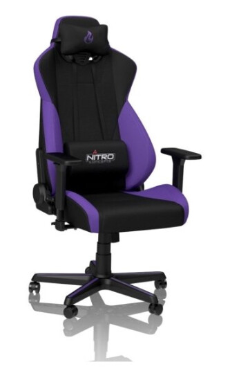 Nitro Concepts S300 Polstret Sete Polstret Ryggstøtte Sort Lilla Sort Lilla Stoff Skum Stoff Skum Nitro Concepts S300 Polstret Sete Polstret Ryggstøtte Sort Lilla Sort Lilla Stoff Skum Stoff Skum