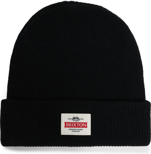 Brixton Trademark Beanie - Black - ONE SIZE