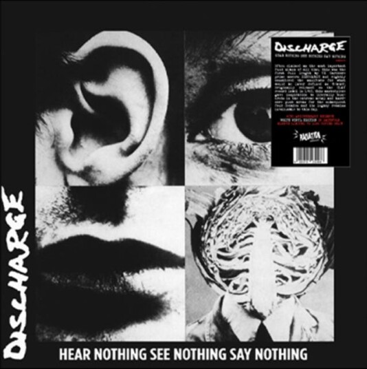 Discharge  Hear Nothing See Nothing Say Nothing  LP/Vinyl