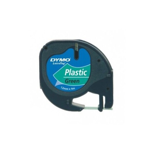 Dymo Teip Letratag 12 Mm Plast Grønn