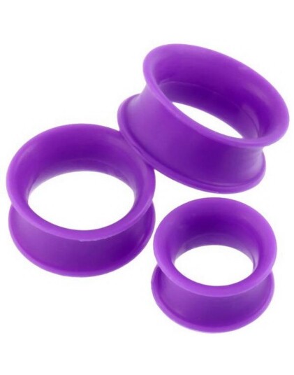 Excentrisk Lilla Piercing Tunnel Strl 4 mm