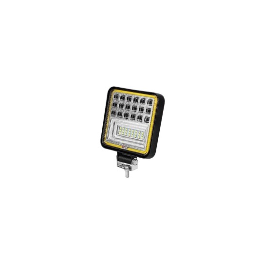 29W LED, 10-60V - Kald hvit + oransje, arbeidslampe, bil, lastebil, traktor, tilhenger, utrykningskjøretøy, 30 grader 29W LED, 10-60V - Kald hvit + oransje, arbeidslampe, bil, lastebil, traktor, tilhenger, utrykningskjøretøy, 30 grader