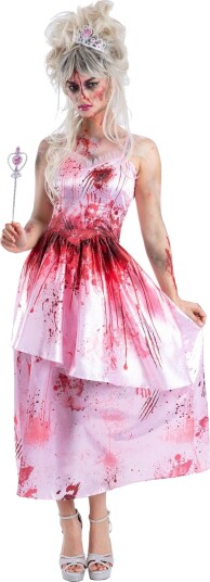 Rubies Costumes Zombie Prinsesse Rosa Kostyme Medium 82195M Rubies Costumes Zombie Prinsesse Rosa Kostyme Medium 82195M