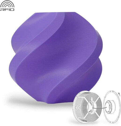 Bambu Lab Pla Basic Refill Purple Bambu Lab Pla Basic Refill Purple