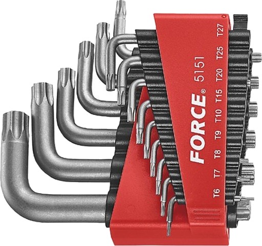FORCE 5151T Vinkelskrutrekkersett