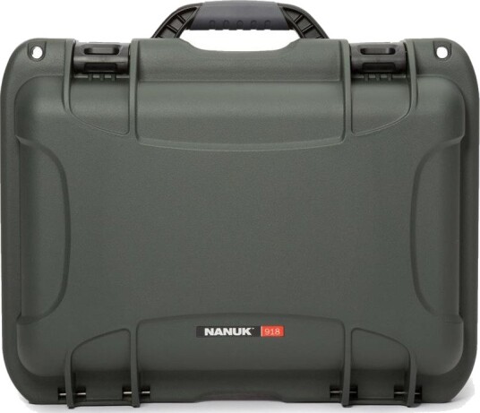 NANUK 918 Flightcase - 378x249x218mm - Olivengrønn NANUK 918 Flightcase - 378x249x218mm - Olivengrønn