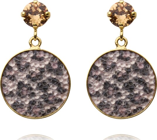 CAROLINE SVEDBOM Chloe Earrings Gold |Guld |One Size CAROLINE SVEDBOM Chloe Earrings Gold |Guld |One Size