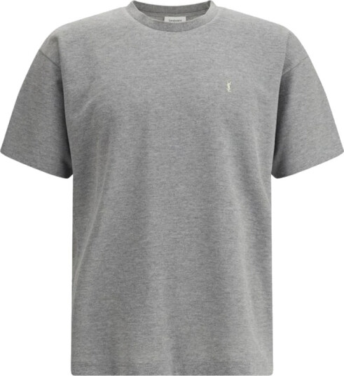 Saint Laurent Herre Topper Grå M,