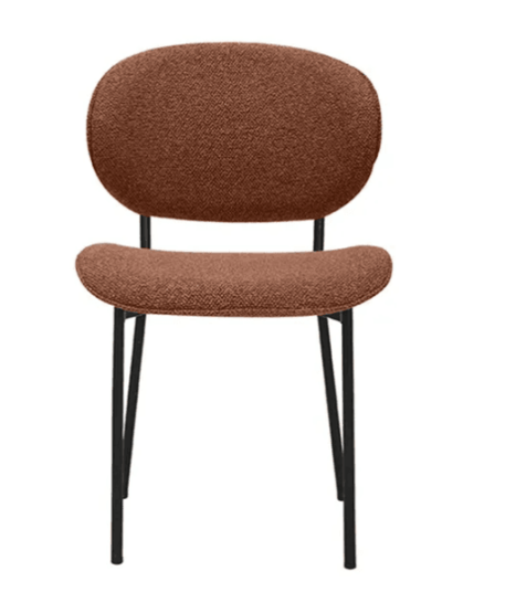 Trend Collection Senn Spisestol – Korall Bouclé