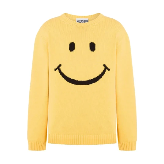 Moschino Herre Strikkevarer Gul M