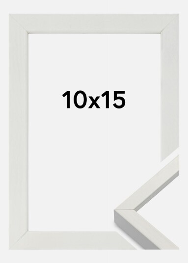 Focus Ramme Vivaldi Hvit 10x15 Cm Focus Ramme Vivaldi Hvit 10x15 Cm