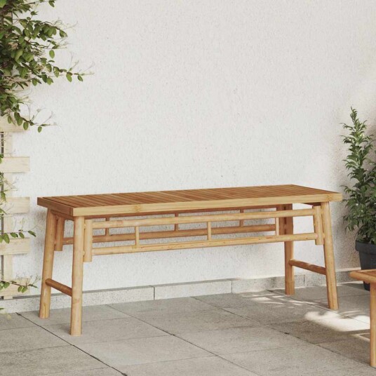Benken Brun 110 x 38 x 45 cm Bambus