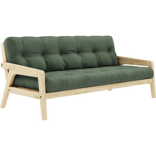 Karup Design GRAB Sovesofa 130x200 - Natur/Oliven 1580419-12-0 1580419-07-0 Karup Design GRAB Sovesofa 130x200 - Natur/Oliven 1580419-12-0 1580419-07-0