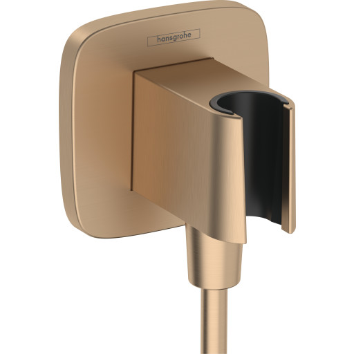 Hansgrohe FixFit Q slangeuttak, børstet bronse