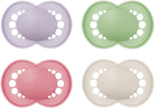MAM Original Smokker 16-36m 4-Pack Rosa/Nøytral