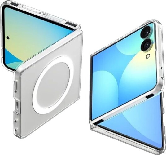 Spigen Air Skin MagSafe Etui til Samsung Galaxy Z Flip8 - Gjennomsiktig Hvit