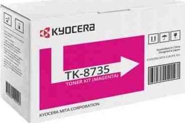 Kyocera Tk 8735M - Magenta - Original - Tonerpatron - For Taskalfa 7052Ci 7353Ci 8052Ci 8353Ci Kyocera Tk 8735M - Magenta - Original - Tonerpatron - For Taskalfa 7052Ci 7353Ci 8052Ci 8353Ci