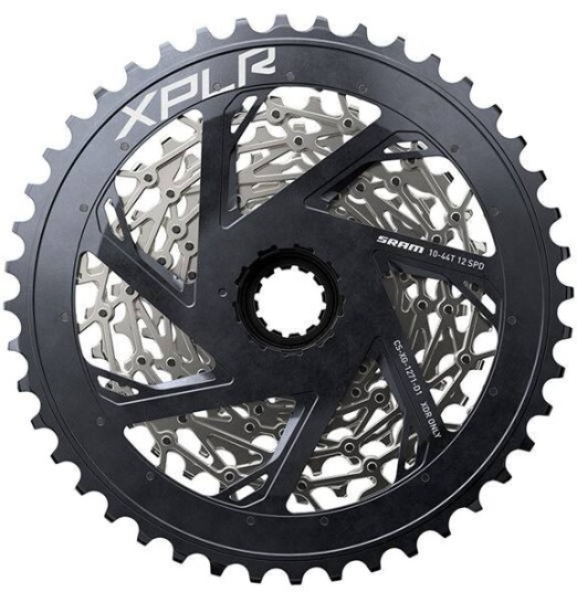 SRAM Cassette XG-1271 XPLR12-delt, 10-44T, gram, XDR-boss SRAM Cassette XG-1271 XPLR12-delt, 10-44T, gram, XDR-boss